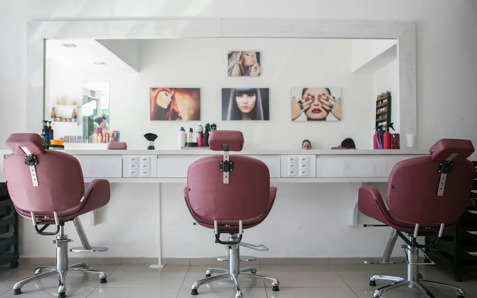 Interiér Salonu Blush