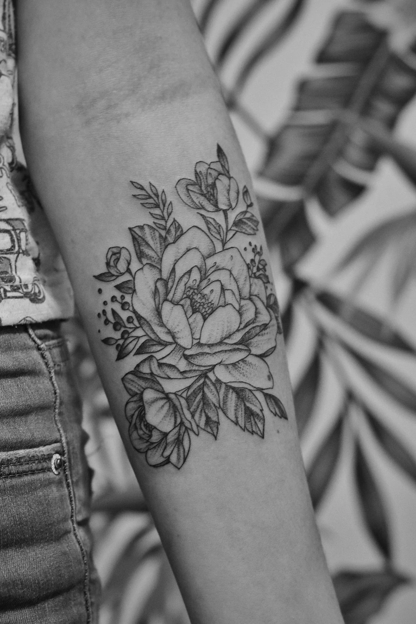 Řemeslo tetování — detail práce