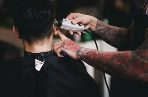 Interiér Bouček Barbershop